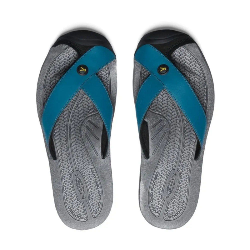 Clearance Men'S Barbados Flip-Flop | Legion Blue/Antique Moss Men Slip-Ons