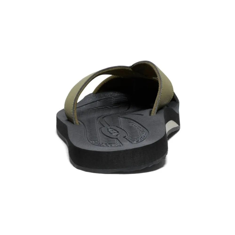 New Men'S Barbados Flip-Flop | Martini Olive/Black Men Slip-Ons