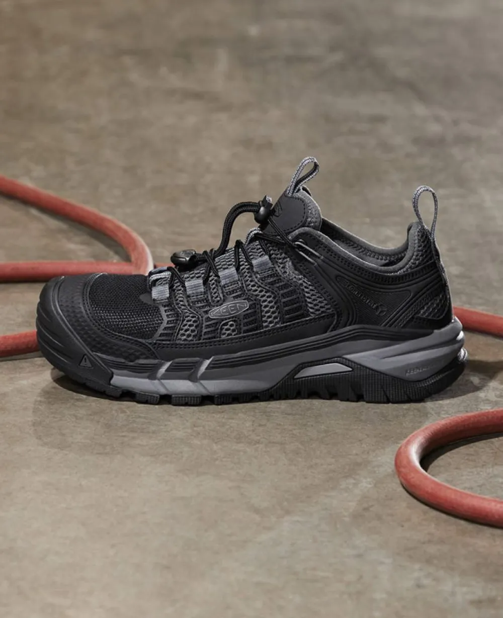 New Men'S Birmingham (Carbon-Fiber Toe) | Black/Magnet Men Work Boots & Shoes