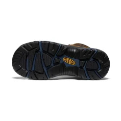 Sale Men'S Braddock Al Waterproof Mid (Steel Toe) | Bison/Ensign Blue Men Work Boots & Shoes