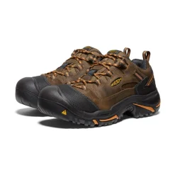 New Men'S Braddock Low (Soft Toe) | Cascade/Orange Ochre Men Work Boots & Shoes