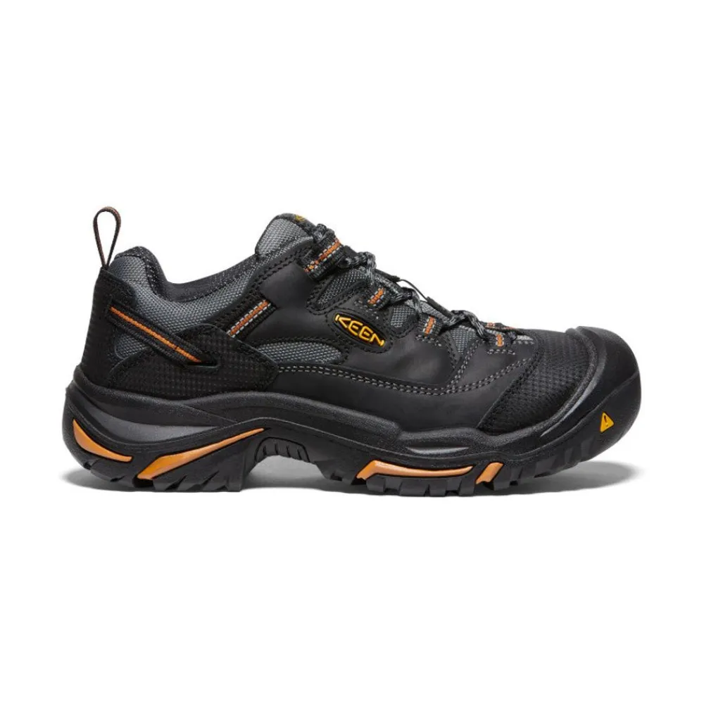 Hot Men'S Braddock Low (Steel Toe) | Black/Bossa Nova Men Work Boots & Shoes