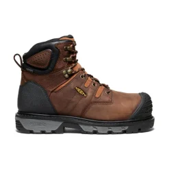Hot Men'S Camden 6" Waterproof Boot (Carbon-Fiber Toe) | Leather Brown/Black Men Work Boots & Shoes