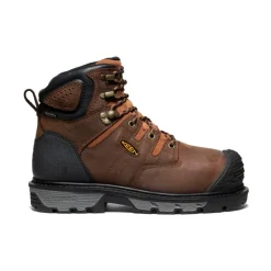 Online Men'S Camden 6" Waterproof Boot Int Met (Carbon-Fiber Toe) | Leather Brown/Black Men Work Boots & Shoes