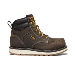 Clearance Men'S Cincinnati 6" Waterproof Boot (Carbon-Fiber Toe) | Dark Chocolate/Sandshell Men Work Boots & Shoes