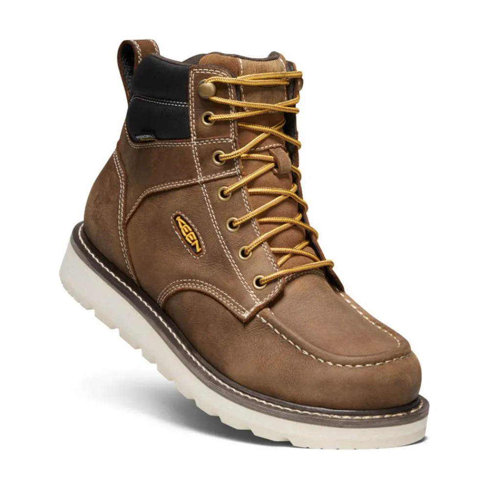 Best Men'S Cincinnati 6" Waterproof Boot (Soft Toe) | Belgian/Sandshell Men Work Boots & Shoes