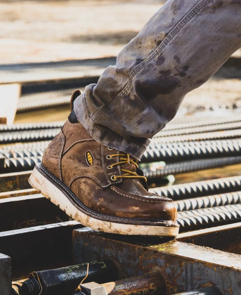 Best Men'S Cincinnati 6" Waterproof Boot (Soft Toe) | Belgian/Sandshell Men Work Boots & Shoes