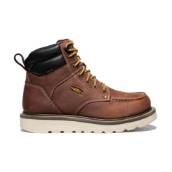 Sale Men'S Cincinnati 6" Waterproof Boot (Soft Toe) | Tuscan Red/Sandshell Men Work Boots & Shoes