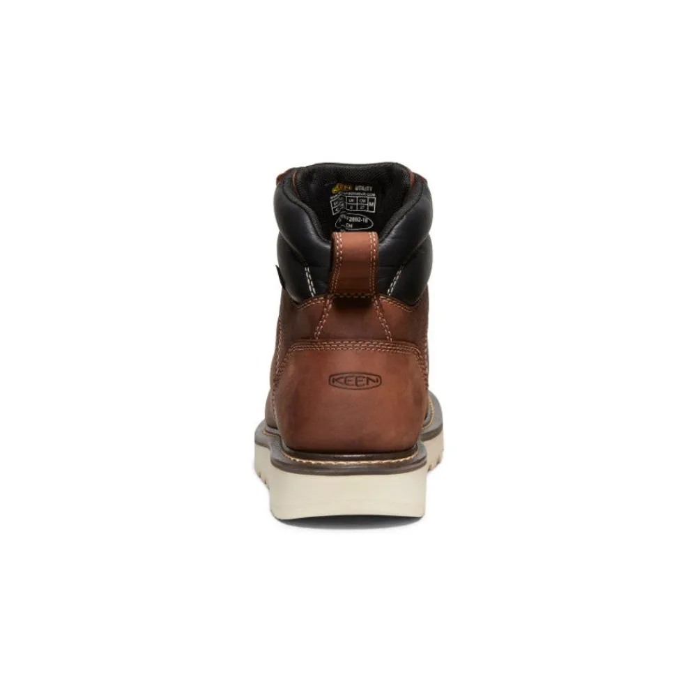Sale Men'S Cincinnati 6" Waterproof Boot (Soft Toe) | Tuscan Red/Sandshell Men Work Boots & Shoes