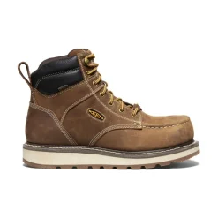 New Men'S Cincinnati 6" Waterproof Boot (Carbon-Fiber Toe) | Belgian/Sandshell Men Work Boots & Shoes