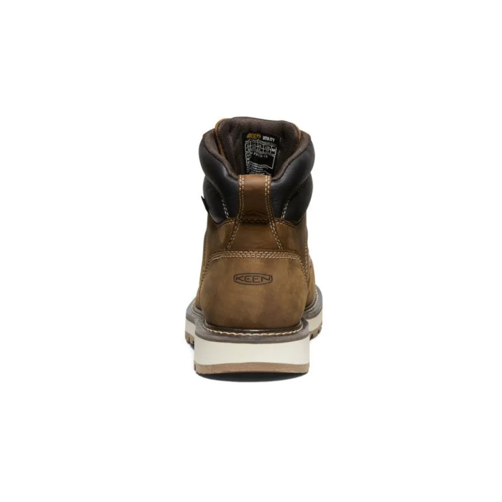 Online Men'S Cincinnati 6" Waterproof 90° Heel Boot (Carbon-Fiber Toe) | Belgian/Sandshell Men Work Boots & Shoes