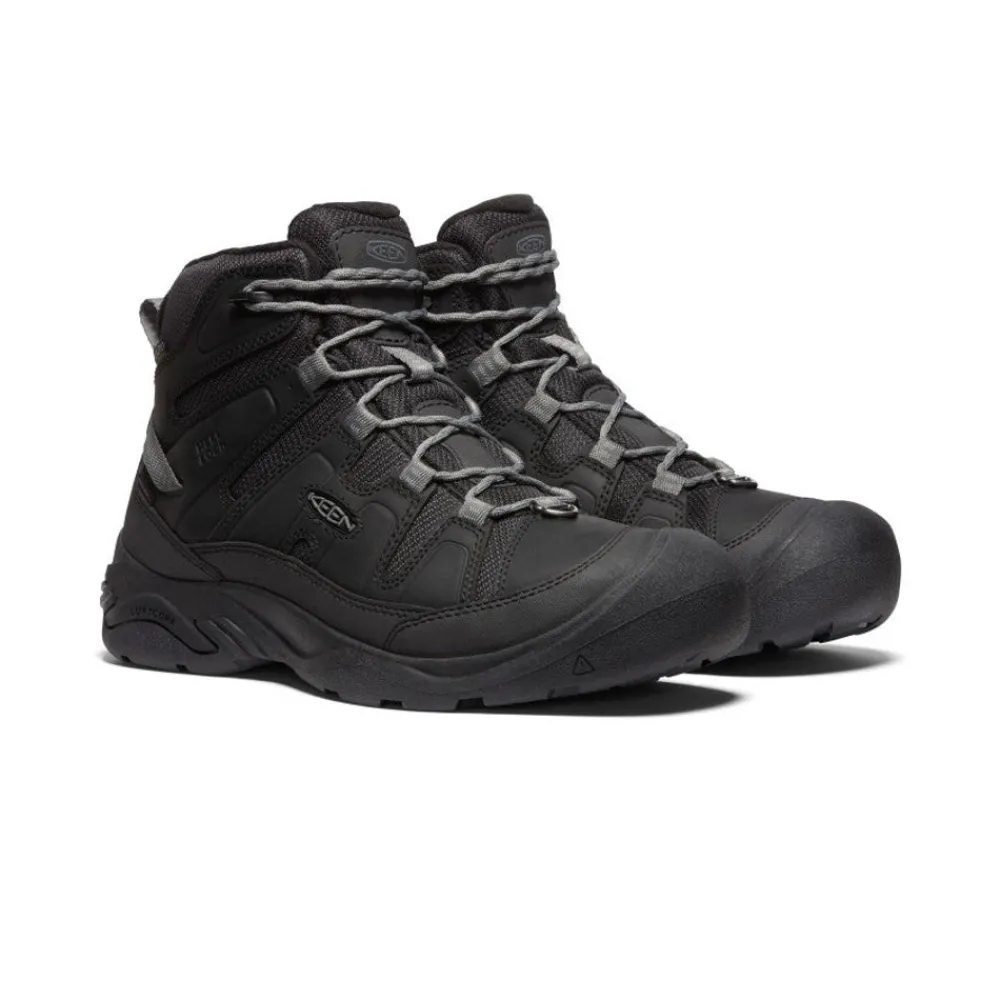 Outlet Men'S Circadia Polar Waterproof Boot | Black/Steel Grey Men Boots