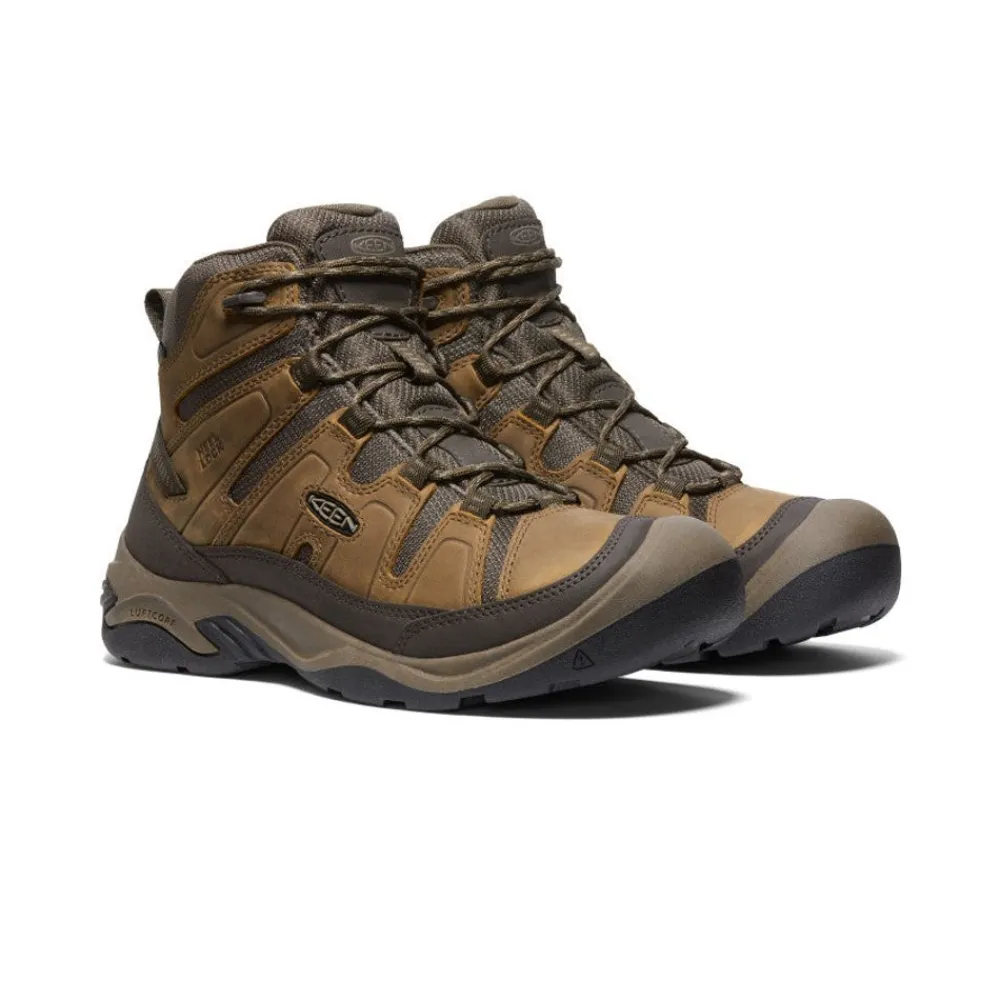 Best Men'S Circadia Waterproof Boot | Bison/Brindle Men Boots