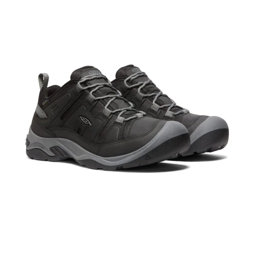 Fashion Men'S Circadia Waterproof Shoe | Black/Steel Grey Men Shoes