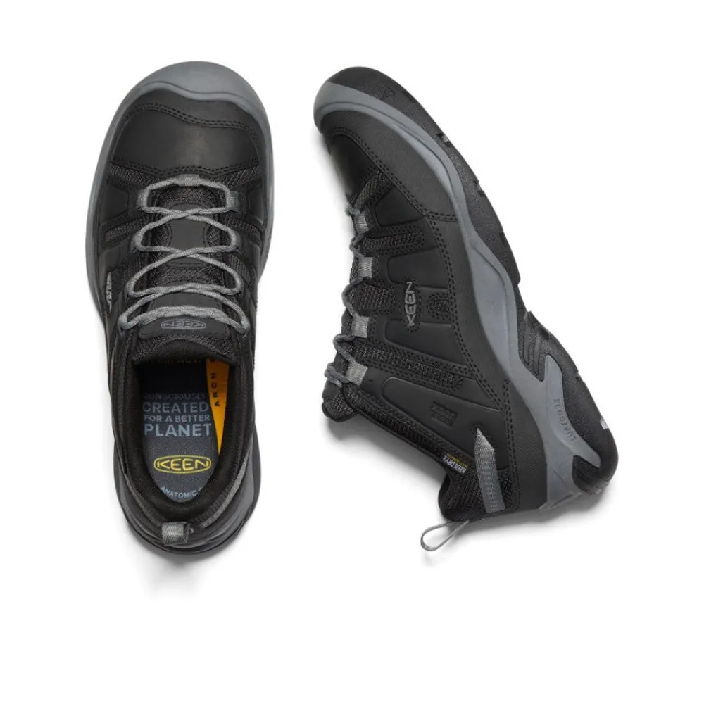 Fashion Men'S Circadia Waterproof Shoe | Black/Steel Grey Men Shoes