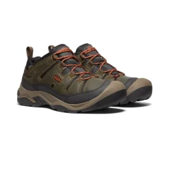 Clearance Men'S Circadia Waterproof Shoe | Black Olive/Potters Clay Men Shoes