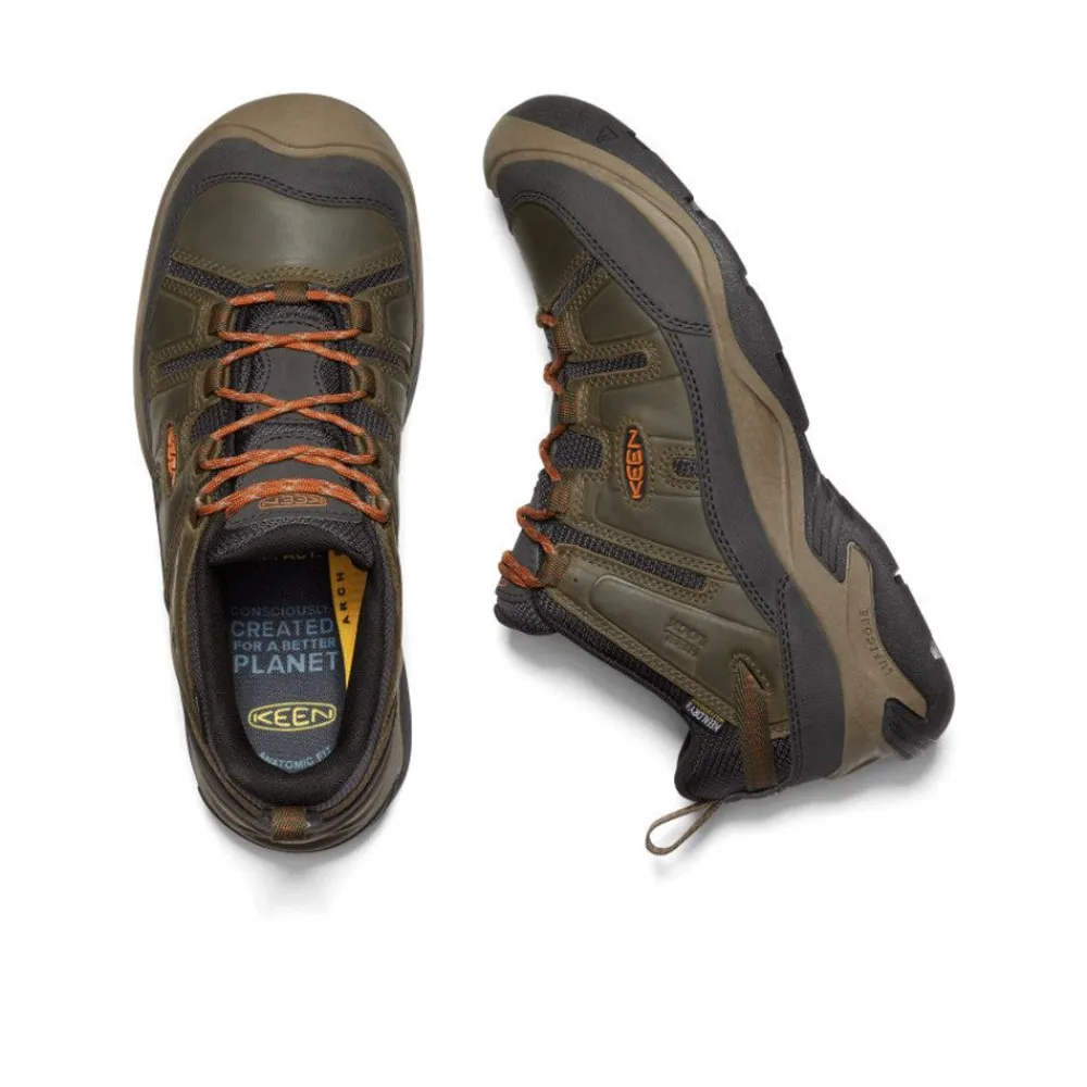 Clearance Men'S Circadia Waterproof Shoe | Black Olive/Potters Clay Men Shoes