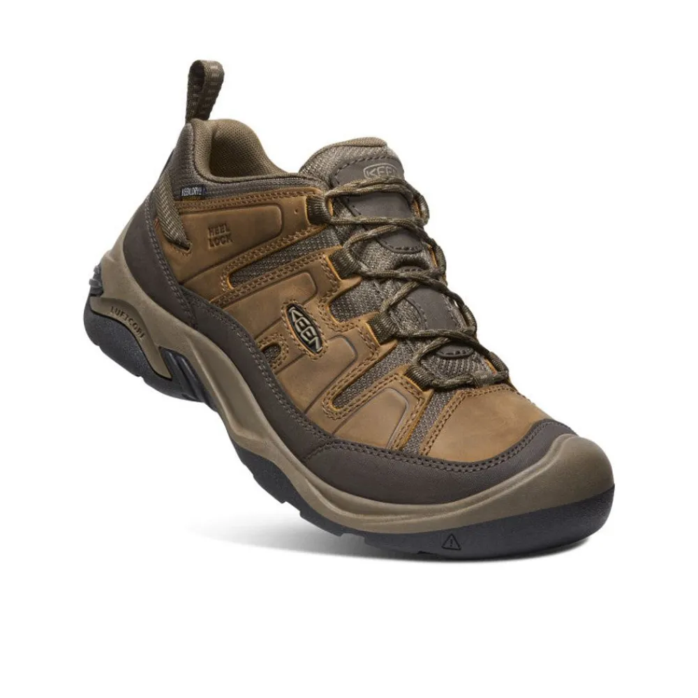 Hot Men'S Circadia Waterproof Shoe Wide | Shitake/Brindle Men Shoes