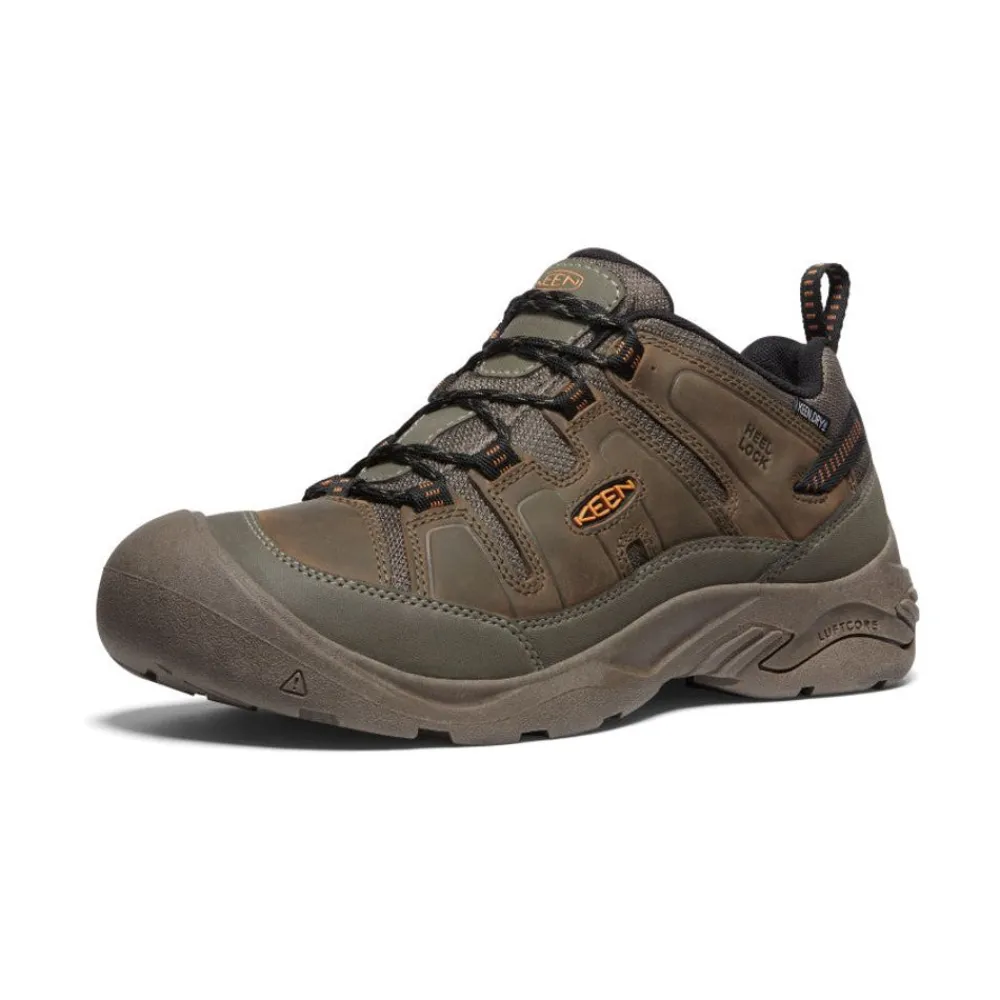 Clearance Men'S Circadia Waterproof Shoe | Canteen/Curry Men Shoes