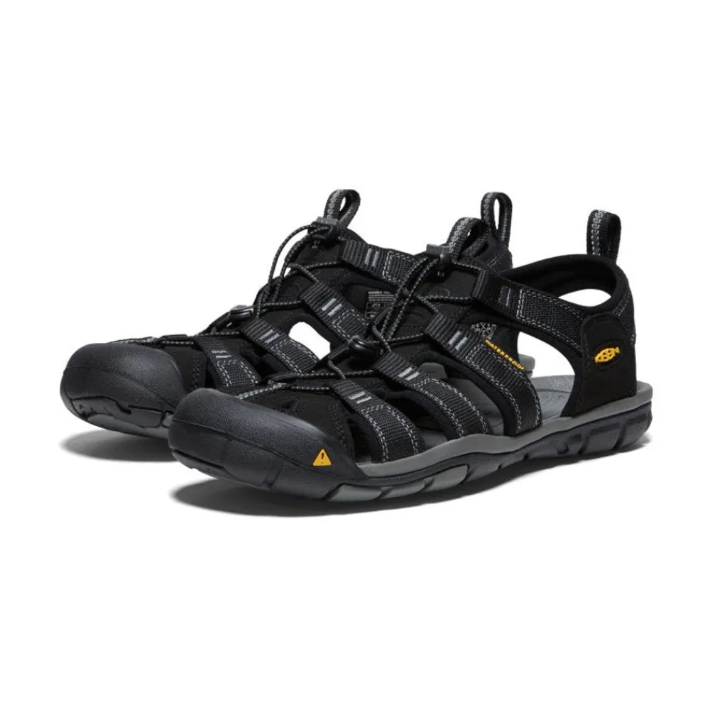 Outlet Men'S Clearwater Cnx | Black/Gargoyle Men Sandals