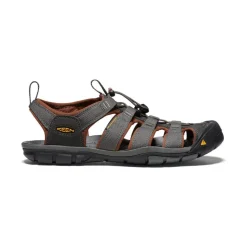 New Men'S Clearwater Cnx | Raven/Tortoise Shell Men Sandals