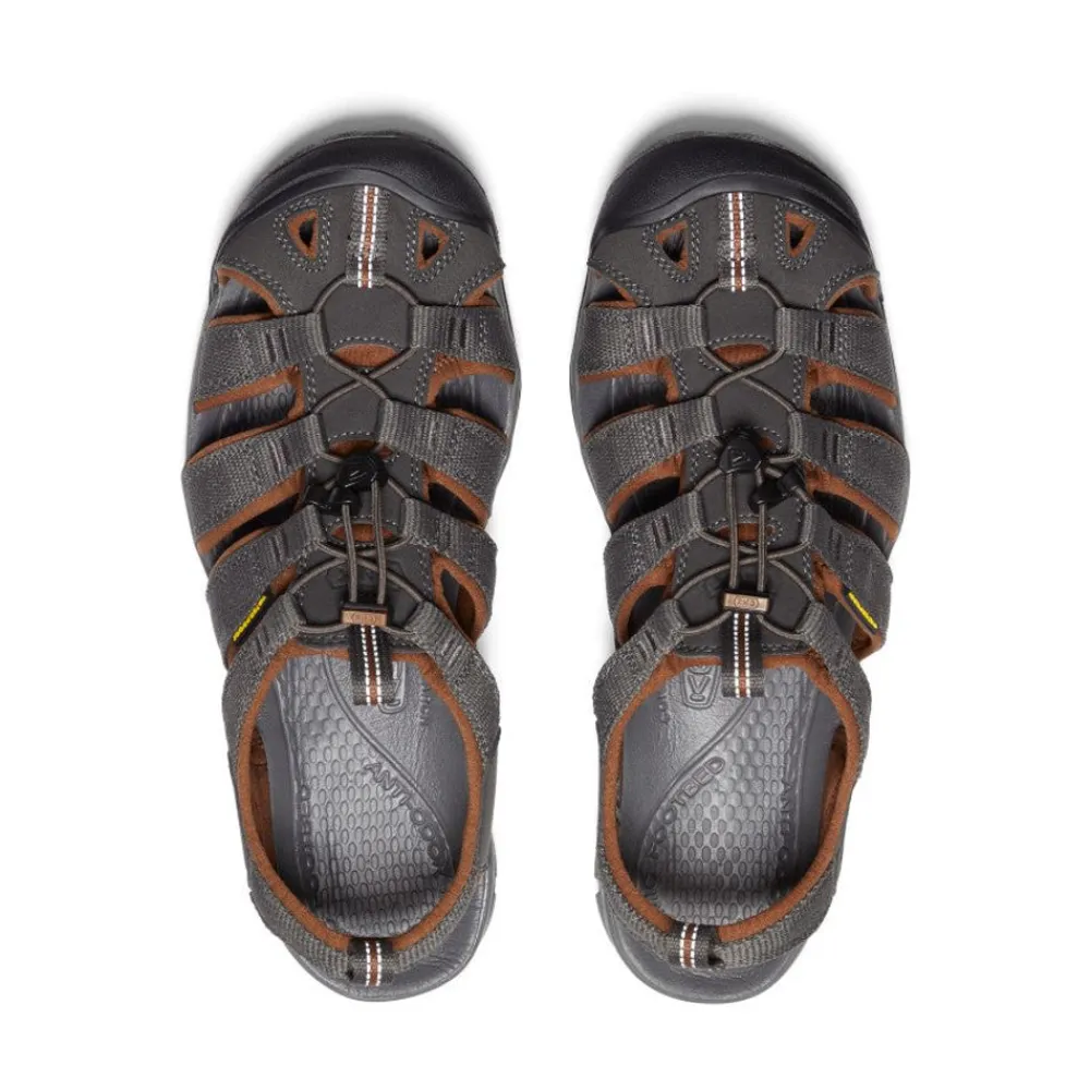 New Men'S Clearwater Cnx | Raven/Tortoise Shell Men Sandals