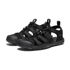Outlet Men'S Clearwater Cnx | Triple Black Men Sandals