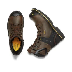 Best Men'S Csa Abitibi Ii Waterproof Boot (Carbon-Fiber Toe) | Cascade Brown/Black Men Work Boots & Shoes