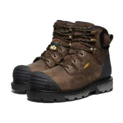 Fashion Men'S Csa Camden 6" Waterproof Boot (Carbon-Fiber Toe) | Dark Earth/Black Men Work Boots & Shoes