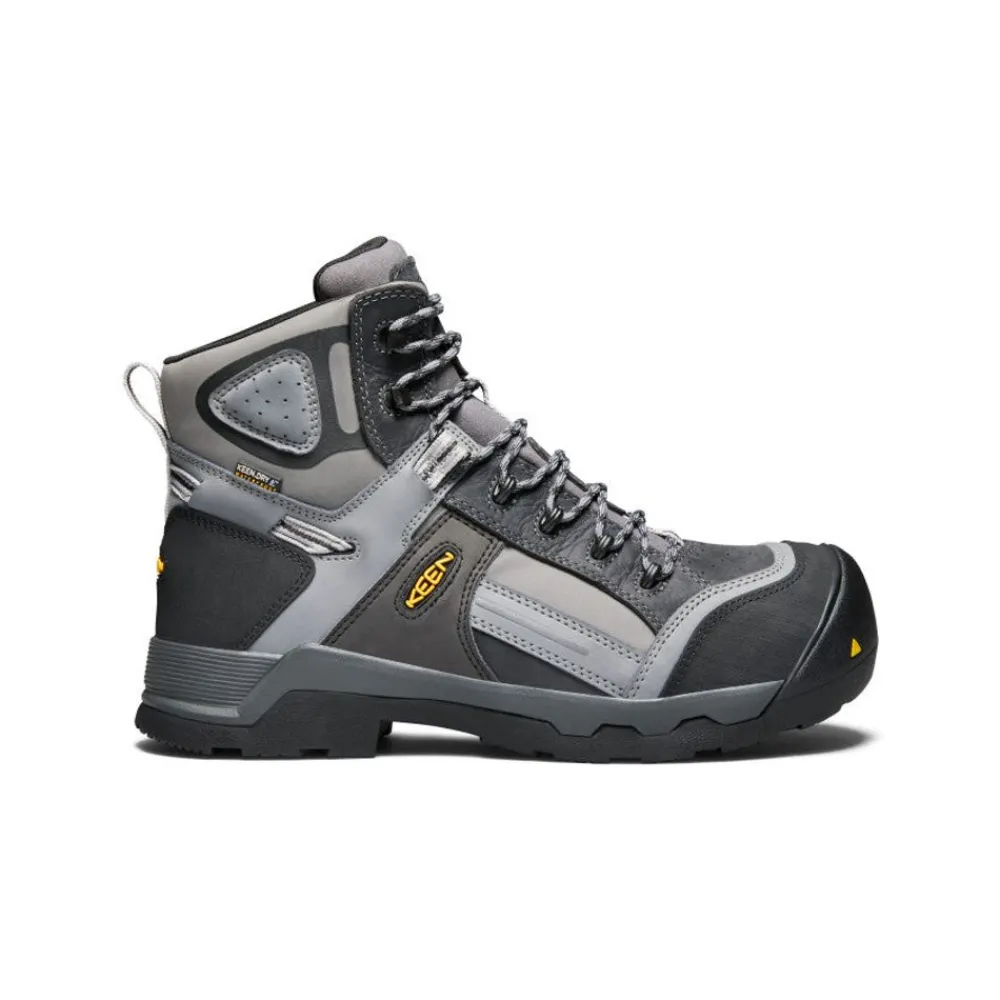 Sale Men'S Davenport 6" Insulated Waterproof Boot (Composite Toe) | Magnet/Steel Grey Men Work Boots & Shoes