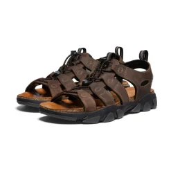 Outlet Men'S Daytona Ii Sandal | Bison/Black Men Sandals