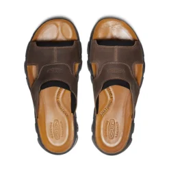 Discount Men'S Daytona Ii Slide | Bison/Black Men Slip-Ons
