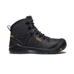 Hot Men'S Dearborn 6" Waterproof Boot (Carbon-Fiber Toe) | Black/Steel Grey Men Work Boots & Shoes