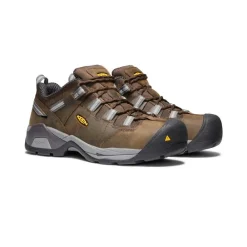 Discount Men'S Detroit Xt Esd (Steel Toe) | Cascade Brown/Gargoyle Men Work Boots & Shoes