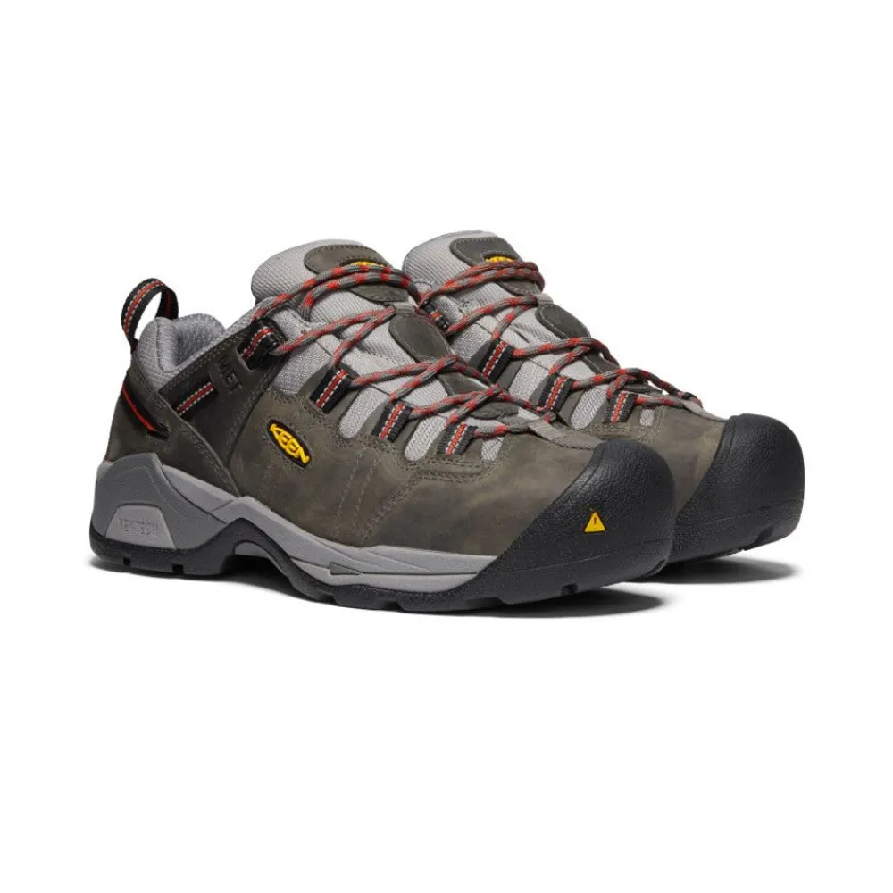 Best Men'S Detroit Xt Internal Met (Steel Toe) | Steel Grey/Bossa Nova Men Work Boots & Shoes