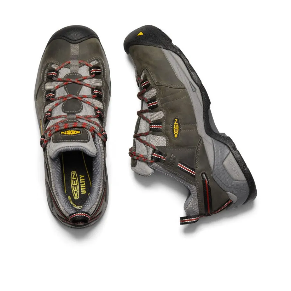 Best Men'S Detroit Xt Internal Met (Steel Toe) | Steel Grey/Bossa Nova Men Work Boots & Shoes
