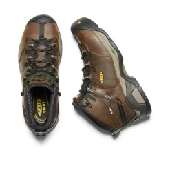 Best Men'S Detroit Xt Waterproof Boot (Steel Toe) | Cascade Brown/Bronze Green Men Work Boots & Shoes