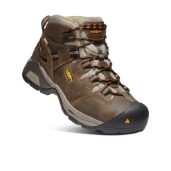 Discount Men'S Detroit Xt Waterproof Boot (Soft Toe) | Black Olive/Leather Brown Men Work Boots & Shoes
