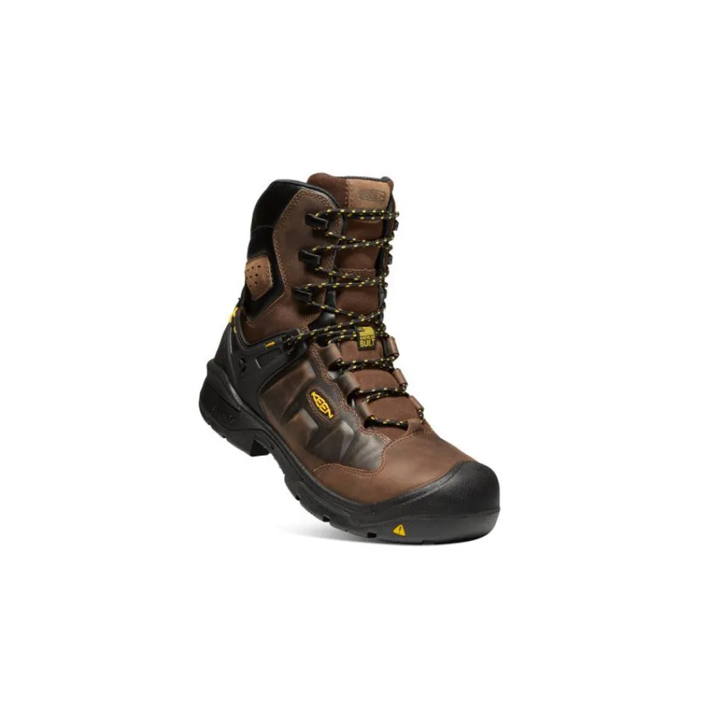 Online Men'S Dover 8" Insulated Waterproof Boot (Carbon-Fiber Toe) | Dark Earth/Black Men Work Boots & Shoes