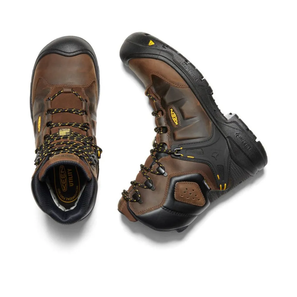 Online Men'S Dover 8" Insulated Waterproof Boot (Carbon-Fiber Toe) | Dark Earth/Black Men Work Boots & Shoes