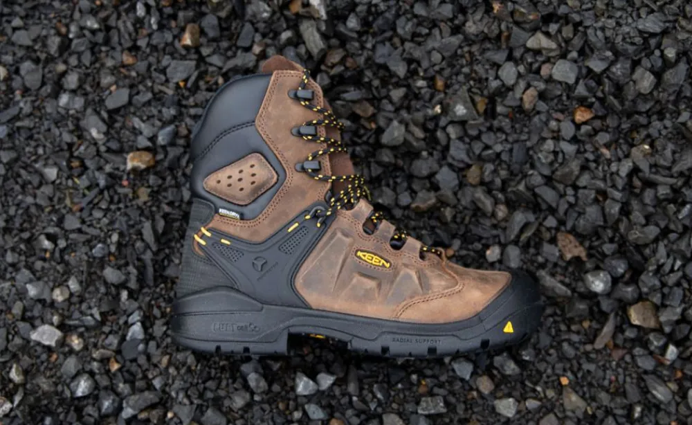 Best Men'S Dover 8" Waterproof Boot (Carbon-Fiber Toe) | Dark Earth/Black Men Work Boots & Shoes