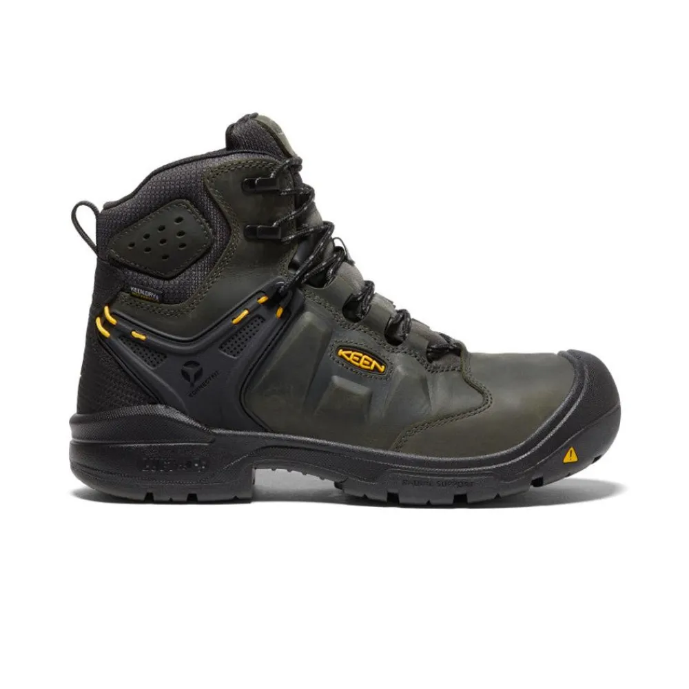 Discount Men'S Dover 6" Waterproof (Carbon-Fiber Toe) | Magnet/Black Men Work Boots & Shoes