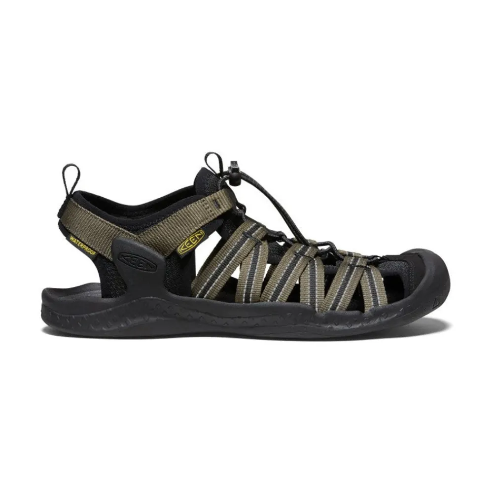 Outlet Men'S Drift Creek H2 Sandal | Dark Olive/Black Men Sandals