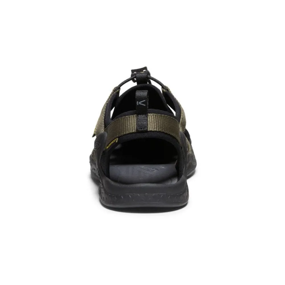 Outlet Men'S Drift Creek H2 Sandal | Dark Olive/Black Men Sandals