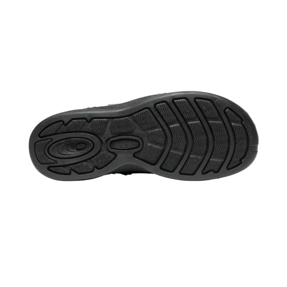 Best Men'S Drift Creek Two-Strap Sandal | Black/Steel Grey Men Sandals