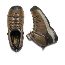 Discount Men'S Flint Ii Boot (Soft Toe) | Cascade Brown/Burnt Ochre Men Work Boots & Shoes