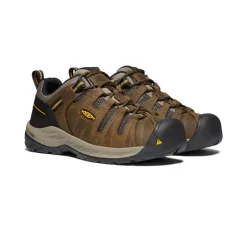 Sale Men'S Flint Ii (Soft Toe) | Cascade Brown/Golden Rod Men Work Boots & Shoes
