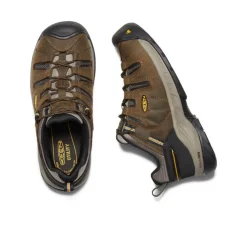 Sale Men'S Flint Ii (Soft Toe) | Cascade Brown/Golden Rod Men Work Boots & Shoes
