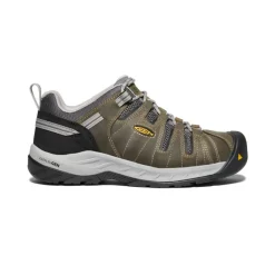 New Men'S Flint Ii (Steel Toe) | Gargoyle/Paloma Men Work Boots & Shoes