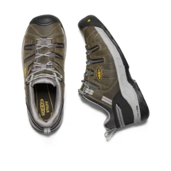 New Men'S Flint Ii (Steel Toe) | Gargoyle/Paloma Men Work Boots & Shoes